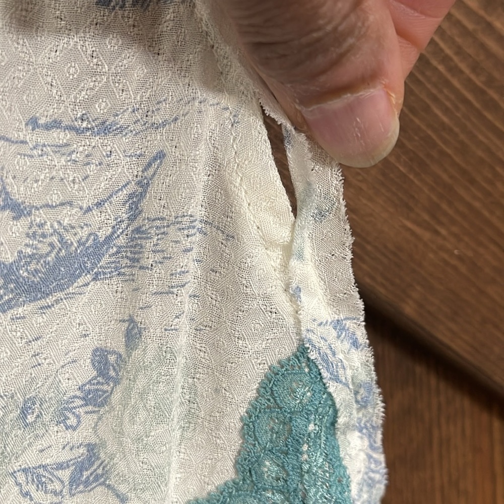 NWOT - FP Intimately Slip My Mind Printed Trapeze P2P: 19” Minor flaw - Picture 5 of 10